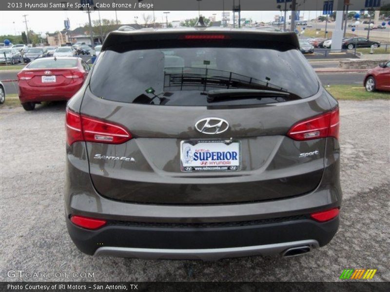 Cabo Bronze / Beige 2013 Hyundai Santa Fe Sport