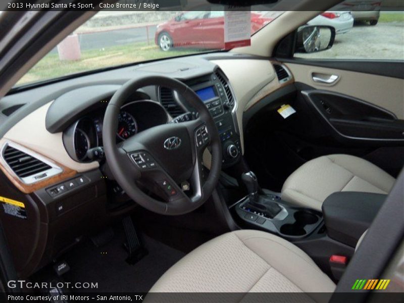 Cabo Bronze / Beige 2013 Hyundai Santa Fe Sport