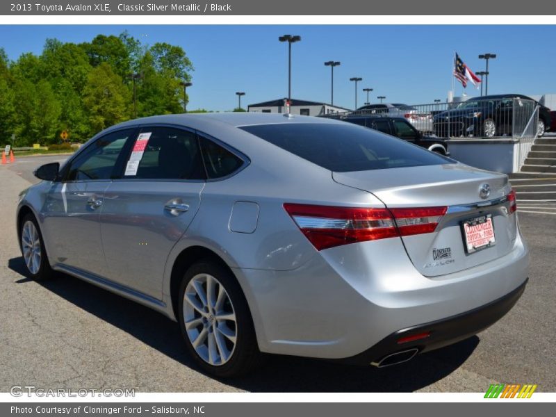 Classic Silver Metallic / Black 2013 Toyota Avalon XLE