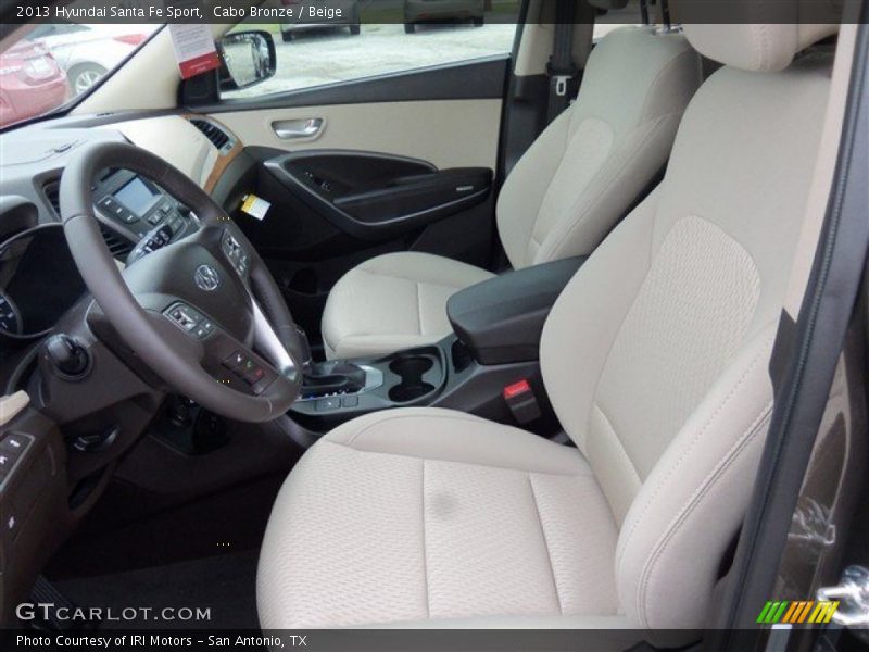 Cabo Bronze / Beige 2013 Hyundai Santa Fe Sport