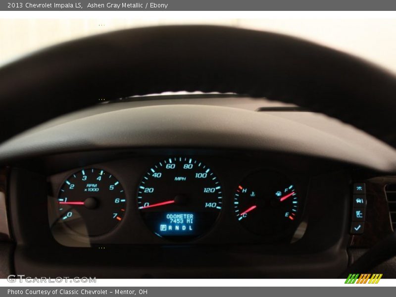 Ashen Gray Metallic / Ebony 2013 Chevrolet Impala LS