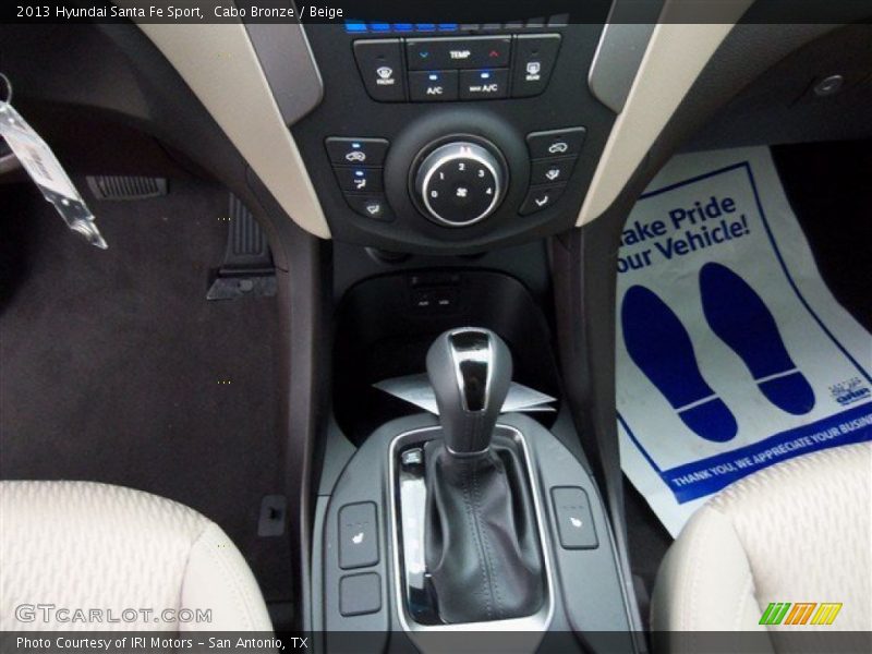 Cabo Bronze / Beige 2013 Hyundai Santa Fe Sport