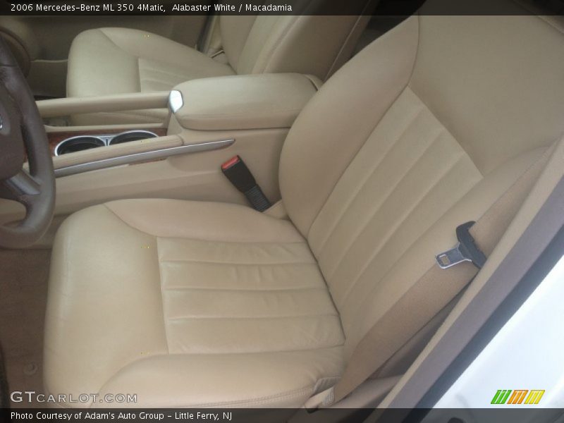 Alabaster White / Macadamia 2006 Mercedes-Benz ML 350 4Matic