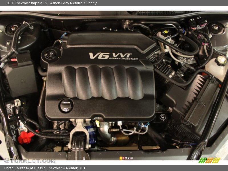 Ashen Gray Metallic / Ebony 2013 Chevrolet Impala LS