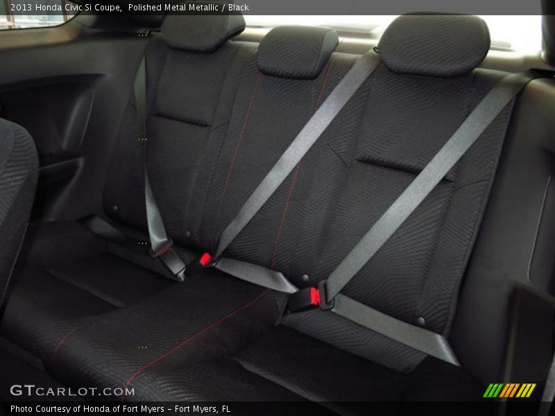Polished Metal Metallic / Black 2013 Honda Civic Si Coupe