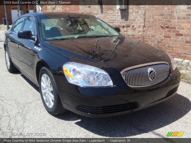 Black Onyx / Titanium 2009 Buick Lucerne CXL