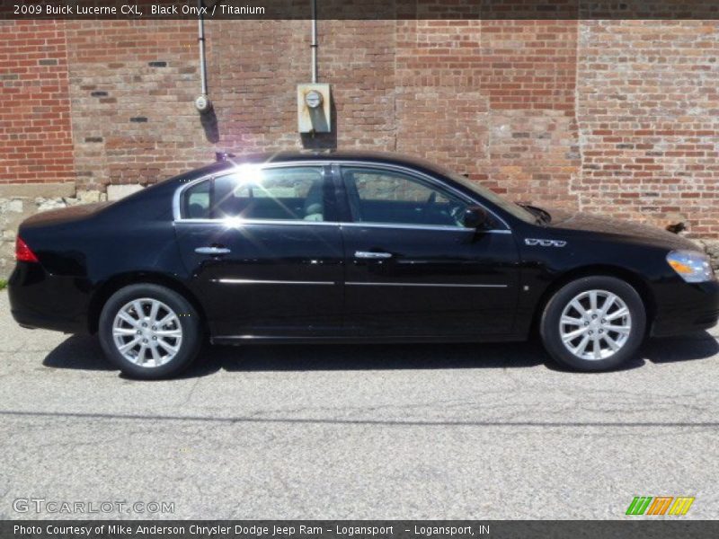 Black Onyx / Titanium 2009 Buick Lucerne CXL