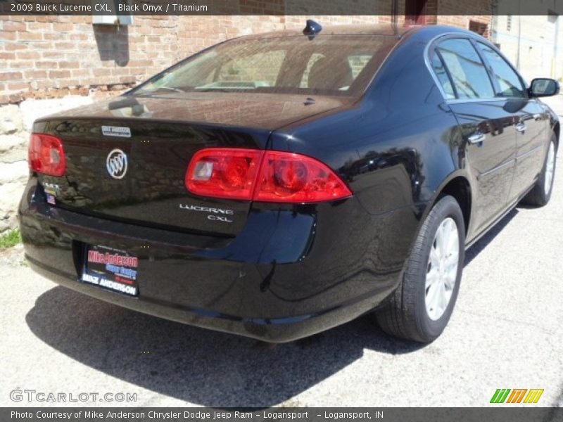 Black Onyx / Titanium 2009 Buick Lucerne CXL
