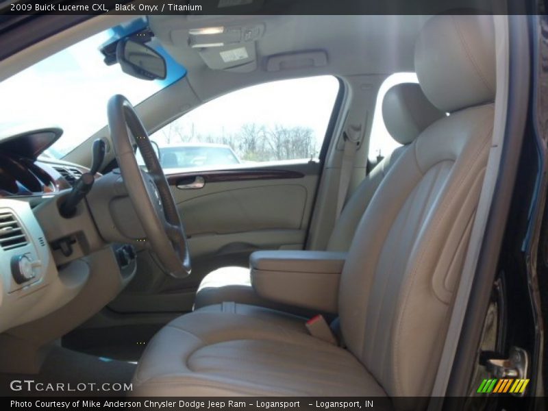 Black Onyx / Titanium 2009 Buick Lucerne CXL