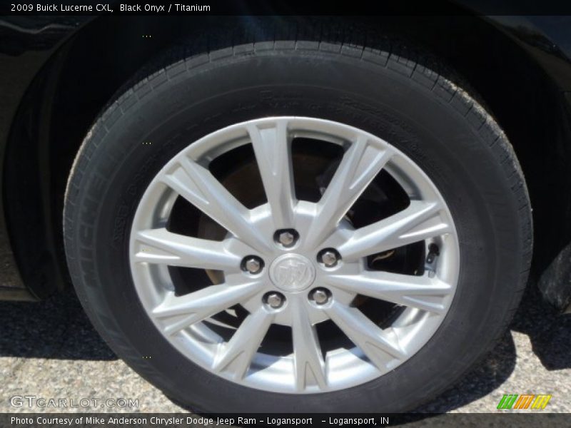 Black Onyx / Titanium 2009 Buick Lucerne CXL