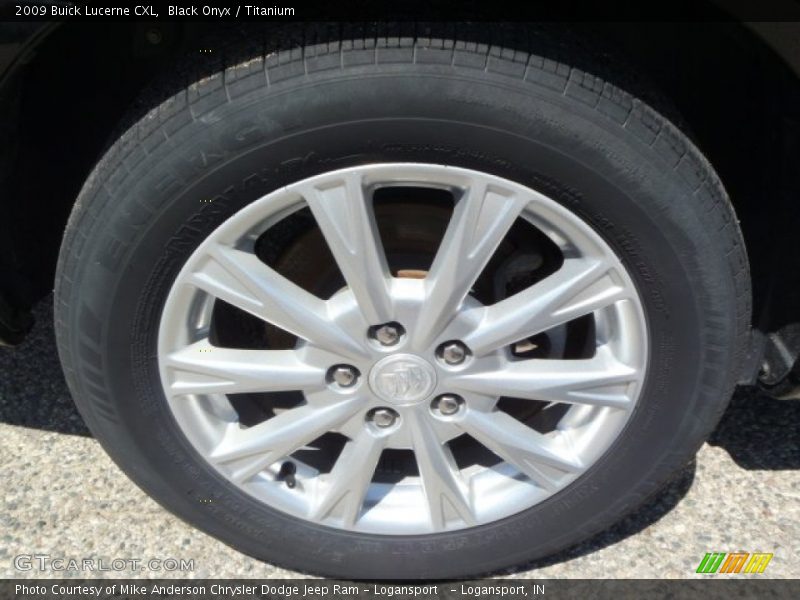 Black Onyx / Titanium 2009 Buick Lucerne CXL