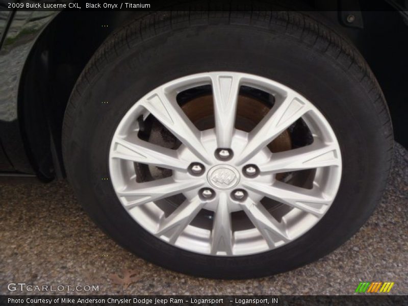 Black Onyx / Titanium 2009 Buick Lucerne CXL