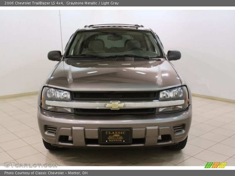 Graystone Metallic / Light Gray 2006 Chevrolet TrailBlazer LS 4x4