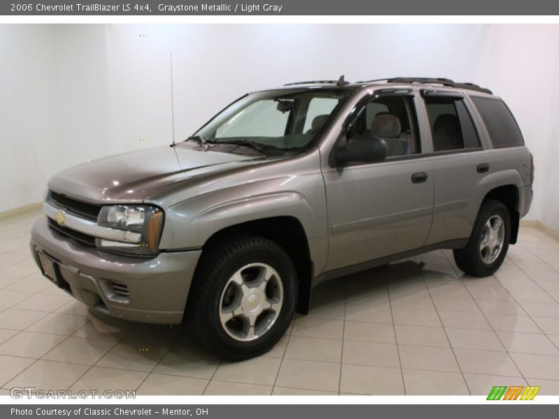 Graystone Metallic / Light Gray 2006 Chevrolet TrailBlazer LS 4x4