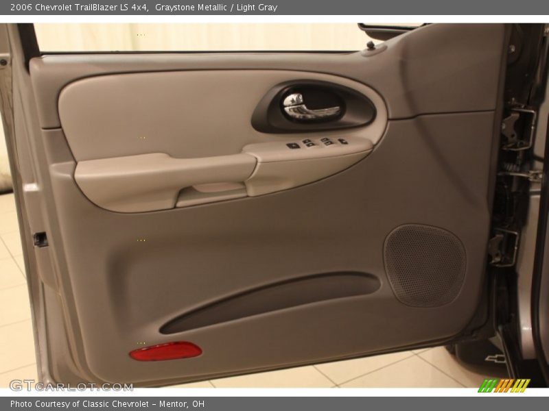 Graystone Metallic / Light Gray 2006 Chevrolet TrailBlazer LS 4x4