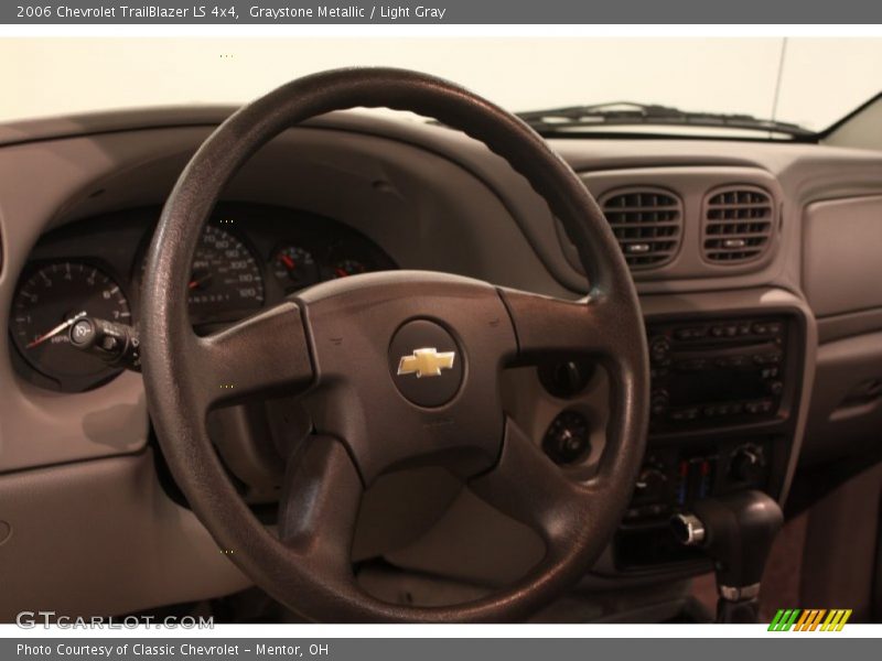 Graystone Metallic / Light Gray 2006 Chevrolet TrailBlazer LS 4x4