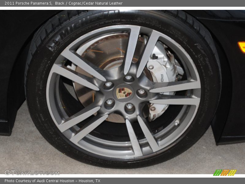 Black / Cognac/Cedar Natural Leather 2011 Porsche Panamera S