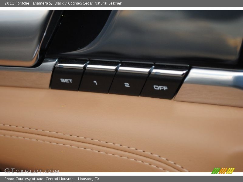 Black / Cognac/Cedar Natural Leather 2011 Porsche Panamera S
