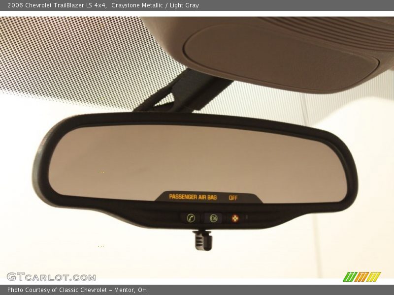 Graystone Metallic / Light Gray 2006 Chevrolet TrailBlazer LS 4x4