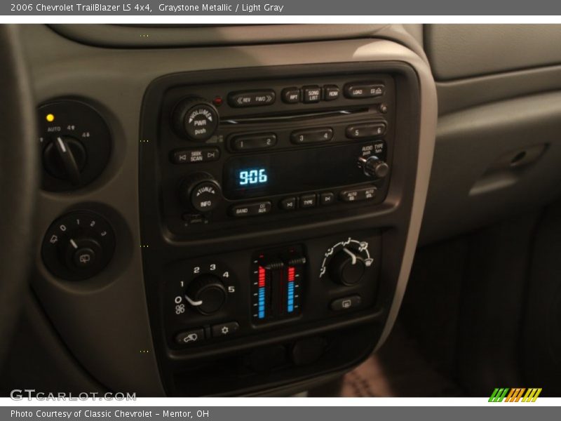 Graystone Metallic / Light Gray 2006 Chevrolet TrailBlazer LS 4x4