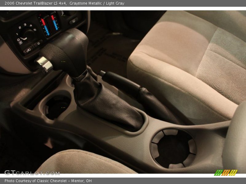 Graystone Metallic / Light Gray 2006 Chevrolet TrailBlazer LS 4x4
