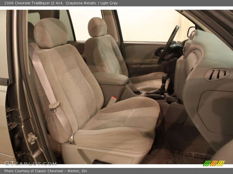 Graystone Metallic / Light Gray 2006 Chevrolet TrailBlazer LS 4x4