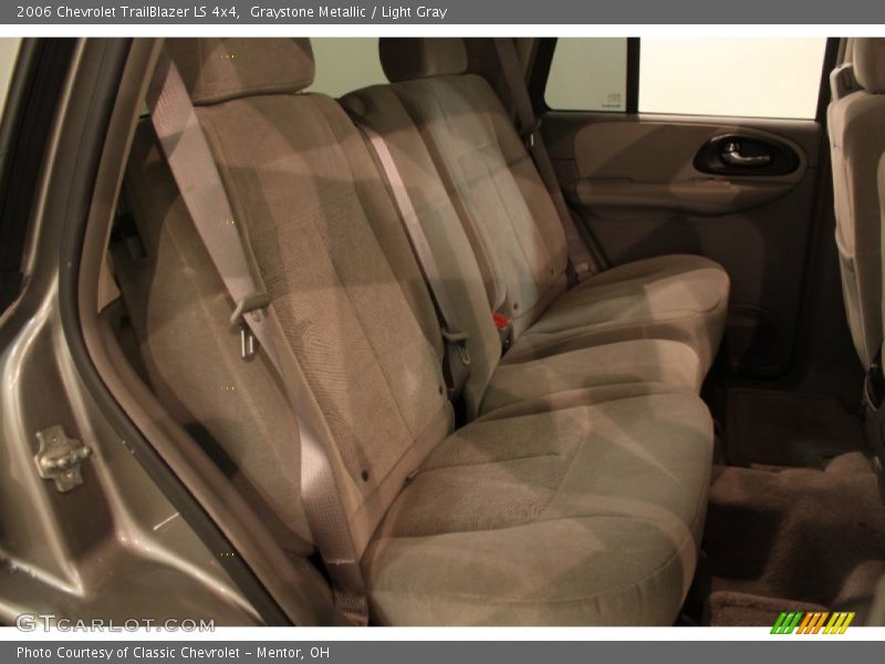 Graystone Metallic / Light Gray 2006 Chevrolet TrailBlazer LS 4x4