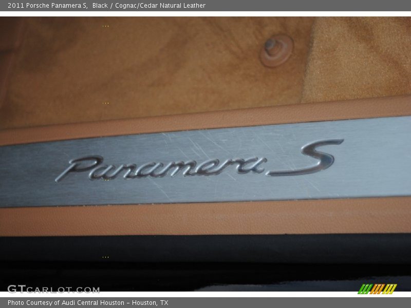 Black / Cognac/Cedar Natural Leather 2011 Porsche Panamera S