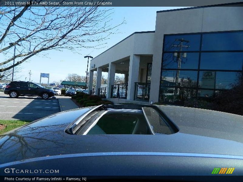 Storm Front Gray / Graphite 2011 Infiniti M 37x AWD Sedan