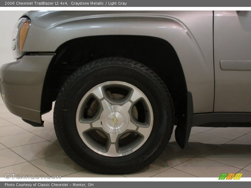 Graystone Metallic / Light Gray 2006 Chevrolet TrailBlazer LS 4x4