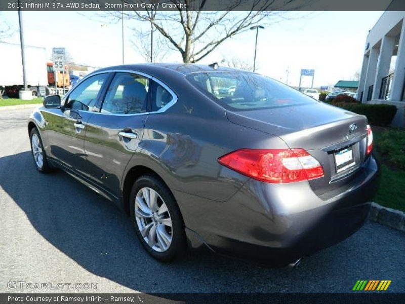 Storm Front Gray / Graphite 2011 Infiniti M 37x AWD Sedan