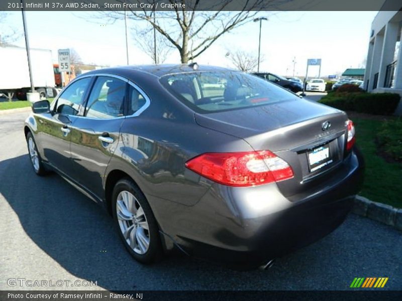 Storm Front Gray / Graphite 2011 Infiniti M 37x AWD Sedan