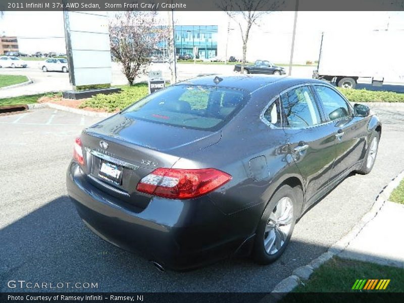 Storm Front Gray / Graphite 2011 Infiniti M 37x AWD Sedan