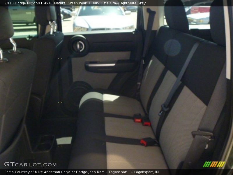 Natural Green Pearl / Dark Slate Gray/Light Slate Gray 2010 Dodge Nitro SXT 4x4