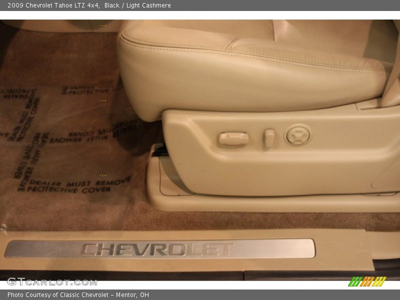 Black / Light Cashmere 2009 Chevrolet Tahoe LTZ 4x4