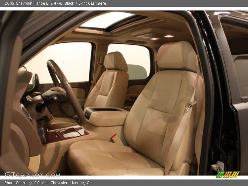 Black / Light Cashmere 2009 Chevrolet Tahoe LTZ 4x4