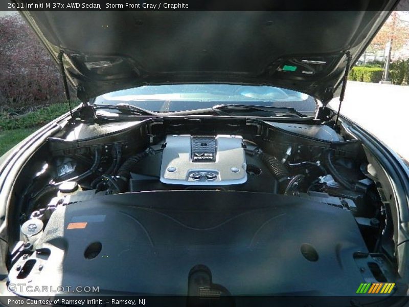 Storm Front Gray / Graphite 2011 Infiniti M 37x AWD Sedan