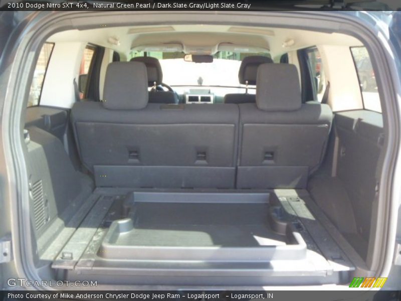 Natural Green Pearl / Dark Slate Gray/Light Slate Gray 2010 Dodge Nitro SXT 4x4