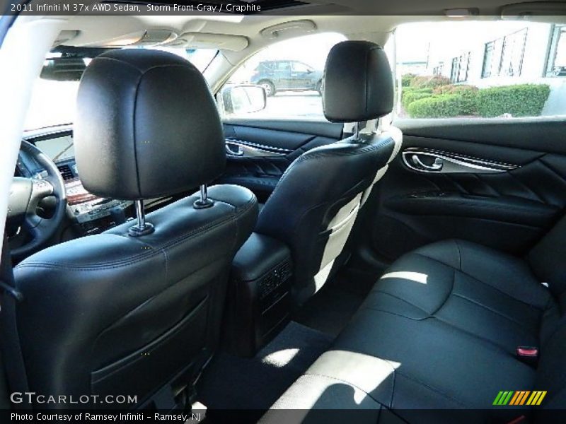 Storm Front Gray / Graphite 2011 Infiniti M 37x AWD Sedan