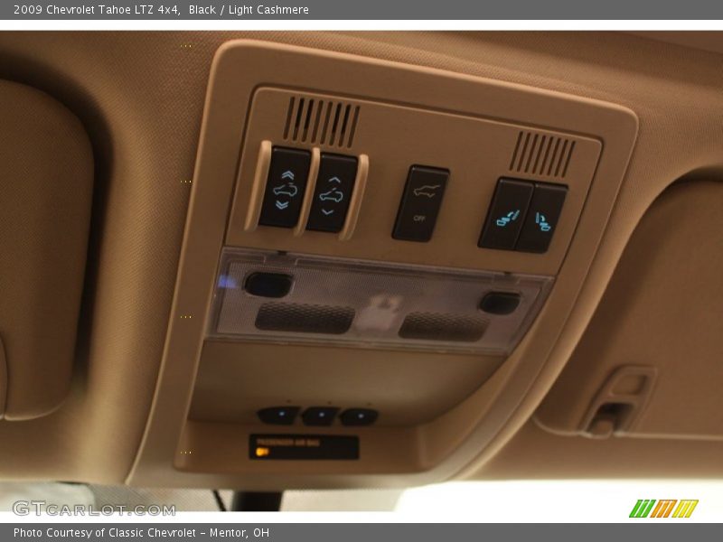 Black / Light Cashmere 2009 Chevrolet Tahoe LTZ 4x4