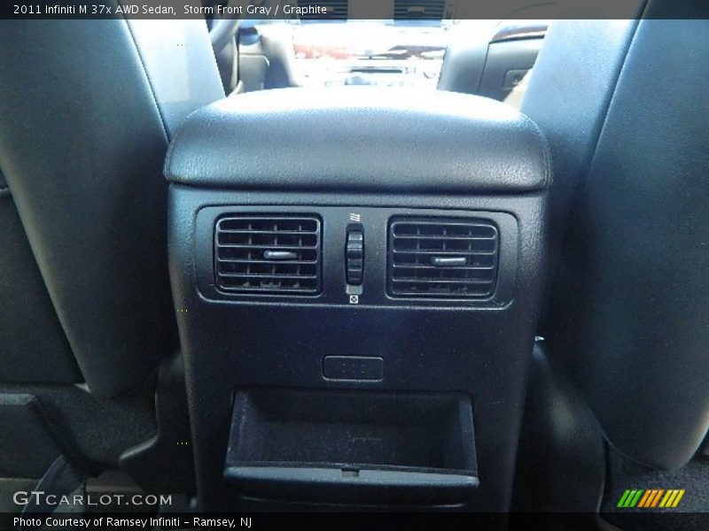 Storm Front Gray / Graphite 2011 Infiniti M 37x AWD Sedan