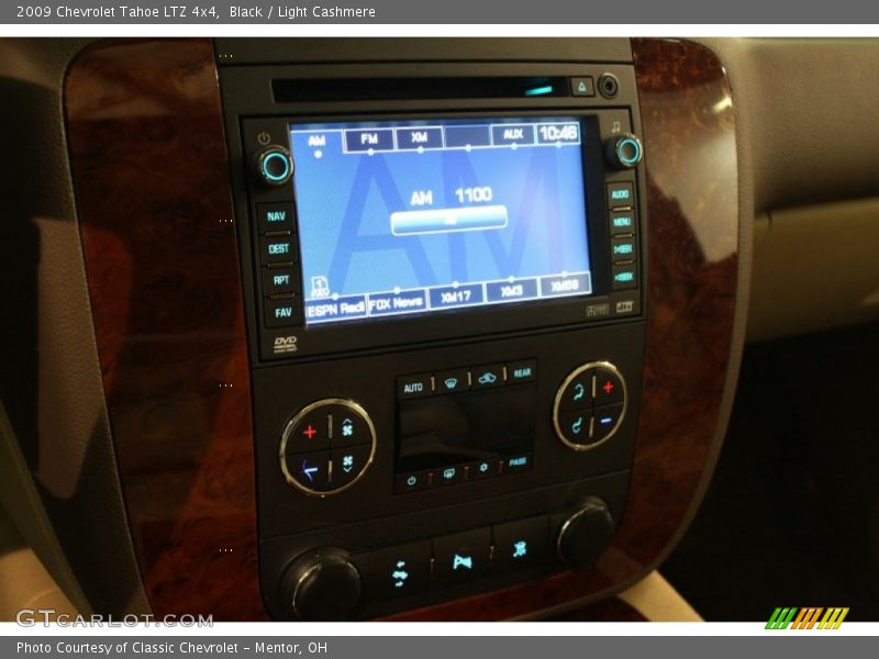 Black / Light Cashmere 2009 Chevrolet Tahoe LTZ 4x4