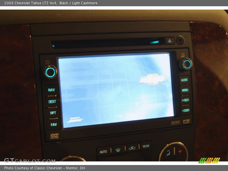 Black / Light Cashmere 2009 Chevrolet Tahoe LTZ 4x4