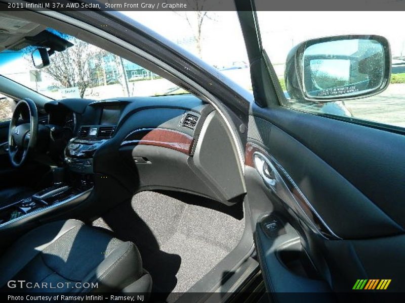 Storm Front Gray / Graphite 2011 Infiniti M 37x AWD Sedan