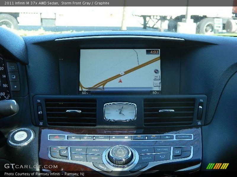 Storm Front Gray / Graphite 2011 Infiniti M 37x AWD Sedan
