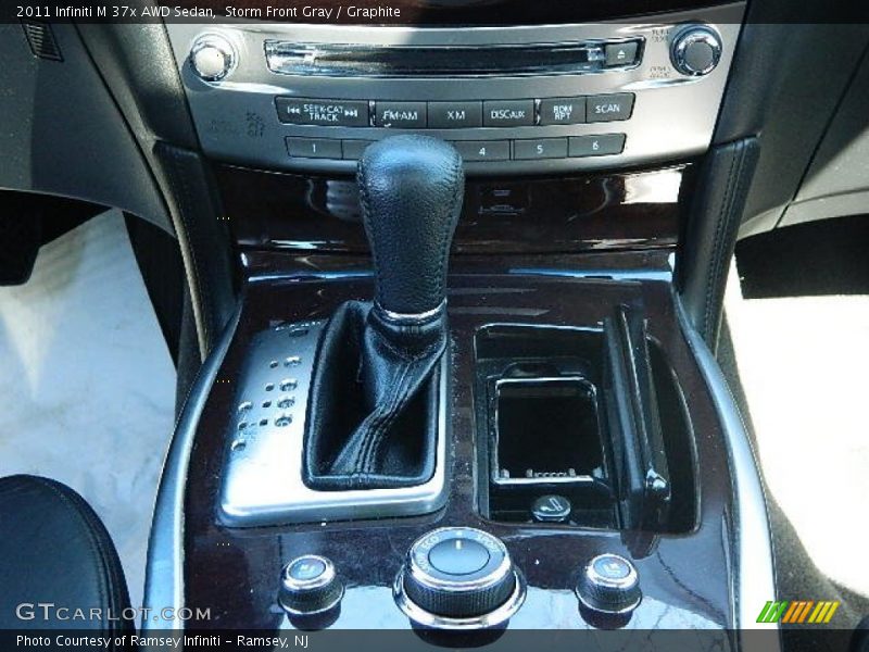 Storm Front Gray / Graphite 2011 Infiniti M 37x AWD Sedan