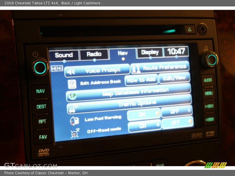 Black / Light Cashmere 2009 Chevrolet Tahoe LTZ 4x4