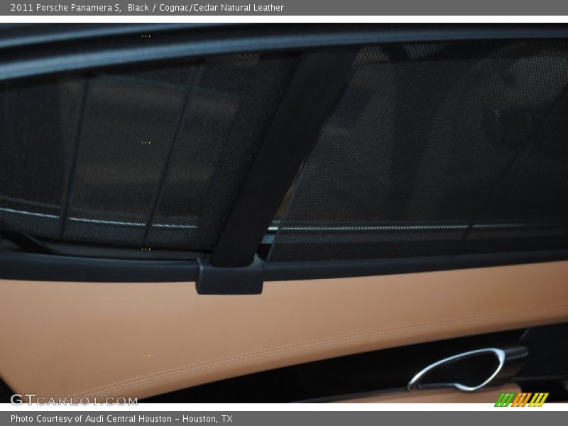 Black / Cognac/Cedar Natural Leather 2011 Porsche Panamera S
