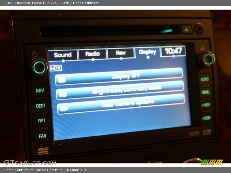 Black / Light Cashmere 2009 Chevrolet Tahoe LTZ 4x4