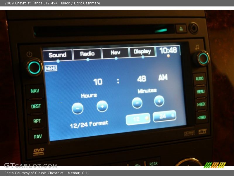 Black / Light Cashmere 2009 Chevrolet Tahoe LTZ 4x4